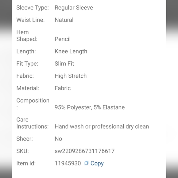 Womens dress - Picture 5 of 6